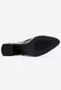 Pantofi NUR multicolori din piele cu model snake