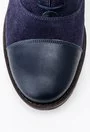 Pantofi Oxford bleumarin din piele naturala Aylin