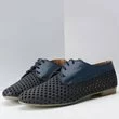 Pantofi Oxford bleumarin din piele naturala Prudence