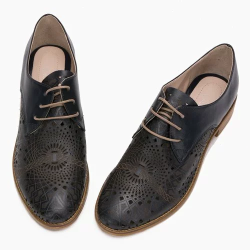 Pantofi Oxford din piele naturala Vitello