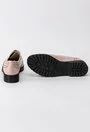 Pantofi Oxford roz pudra din piele naturala Eloise