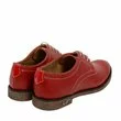 Pantofi rosii oxford piele naturala Duselly