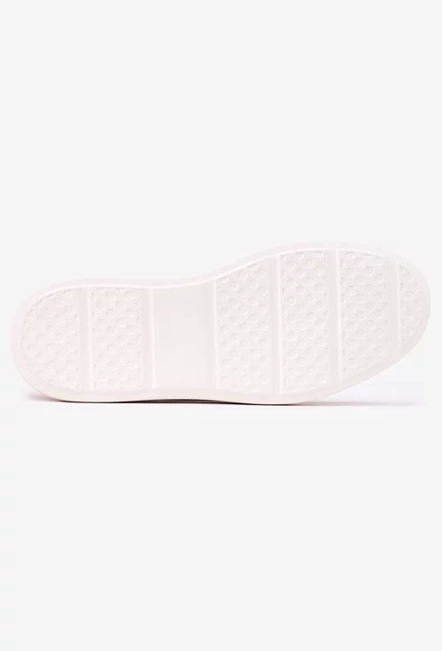 Pantofi roz din piele naturala