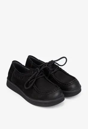Pantofi dama NUR din piele neagra