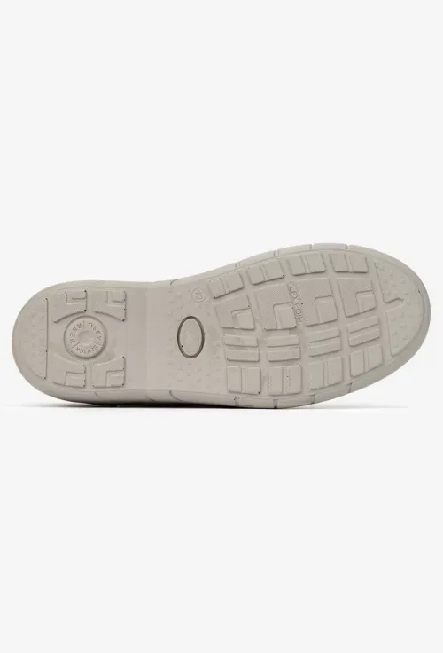 Mocasini barbati NUR din piele nabuc maro picture - 4