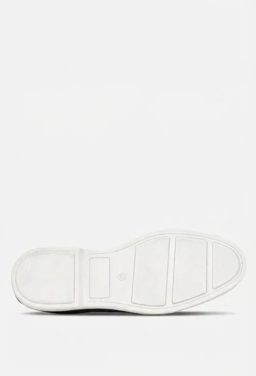 Pantofi barbati din piele nabuc bleumarin cu siret din piele picture - 5