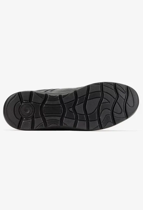 Pantofi barbati din piele naturala neagra picture - 4