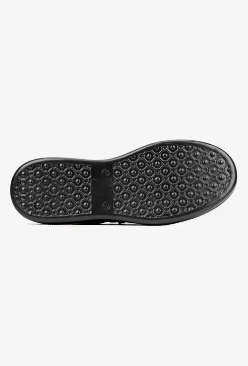 Pantofi dama casual negri din piele naturala picture - 4