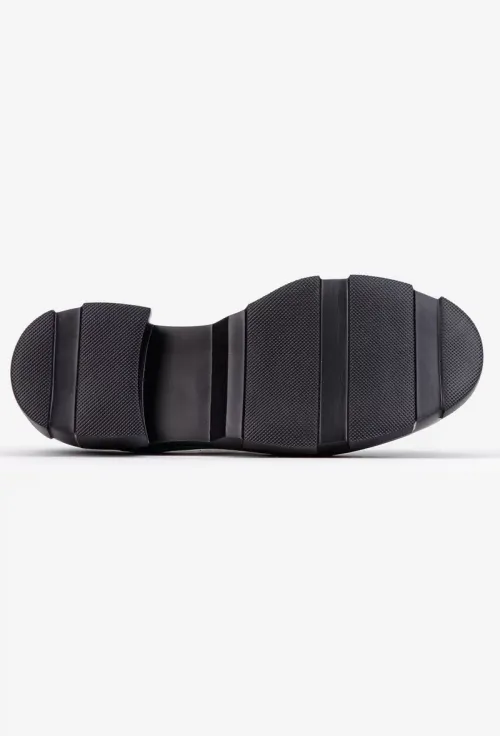 Pantofi dama din piele intoarsa bleu cu siret picture - 5