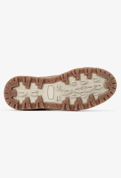 Pantofi dama NUR din piele intoarsa taupe picture - 5