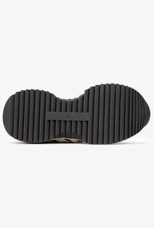 Pantofi dama NUR negri din piele cu detalii albe picture - 6