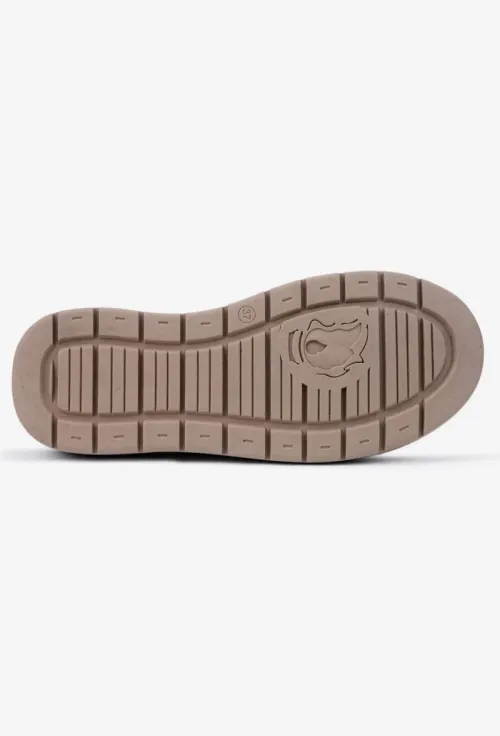 Pantofi dama NUR taupe din piele intoarsa picture - 5