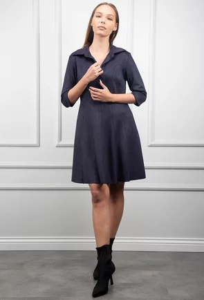 Rochie bleumarin