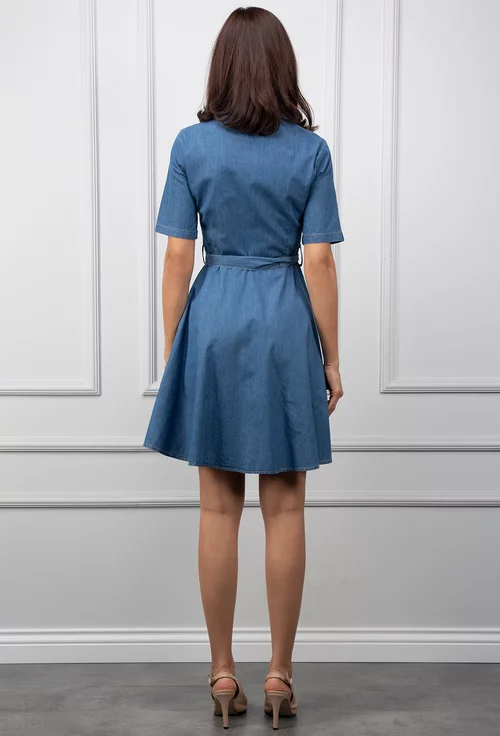 Rochie casual denim