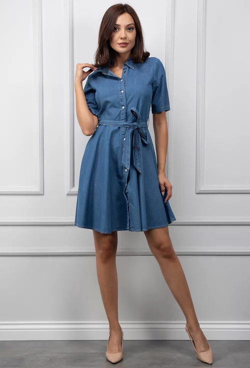 Rochie casual denim