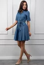 Rochie casual denim