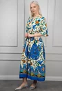 Rochie cu imprimeu colorat