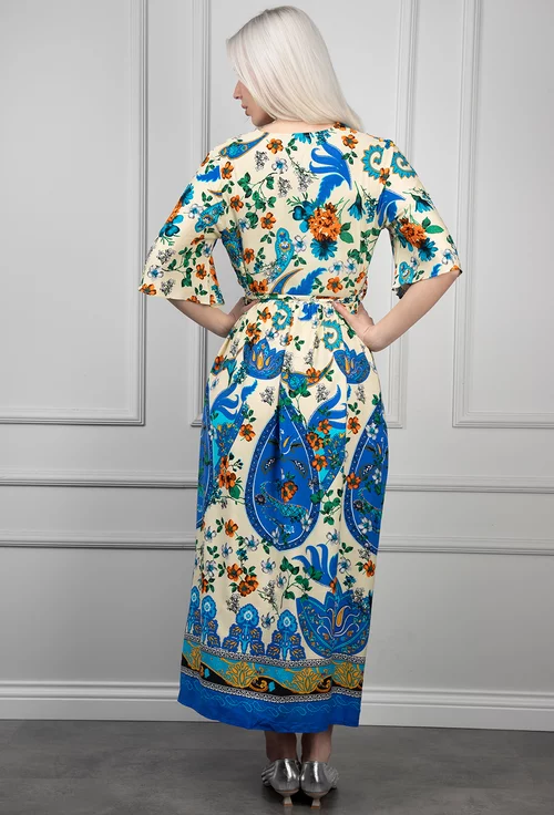 Rochie cu imprimeu colorat