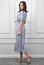 Rochie cu imprimeu floral multicolor