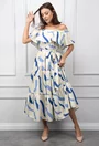 Rochie de vara cu imprimeu