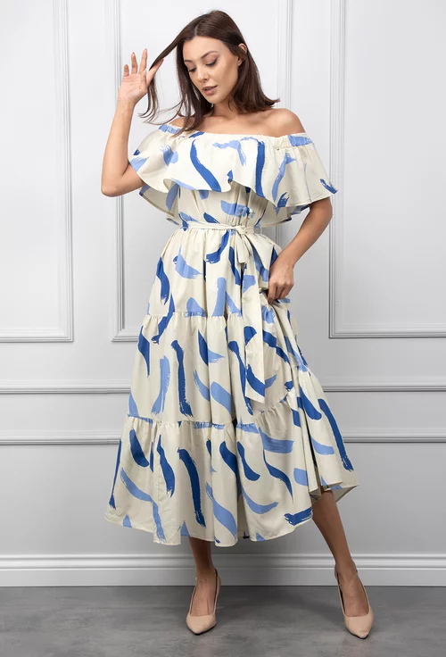 Rochie de vara cu imprimeu
