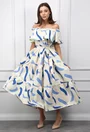 Rochie de vara cu imprimeu