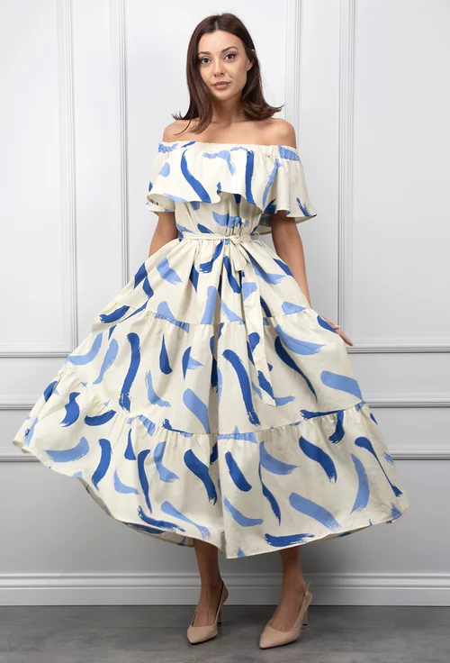 Rochie de vara cu imprimeu