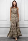 Rochie de vara cu imprimeu animal print