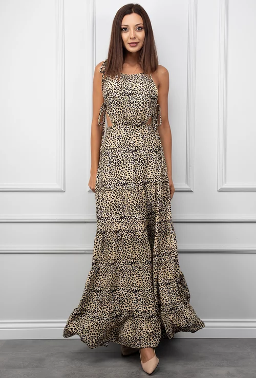Rochie de vara cu imprimeu animal print