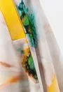Rochie de zi cu imprimeu floral colorat Aisha