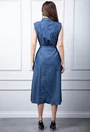 Rochie denim cu inchidere capse