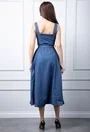 Rochie denim cu nasturi