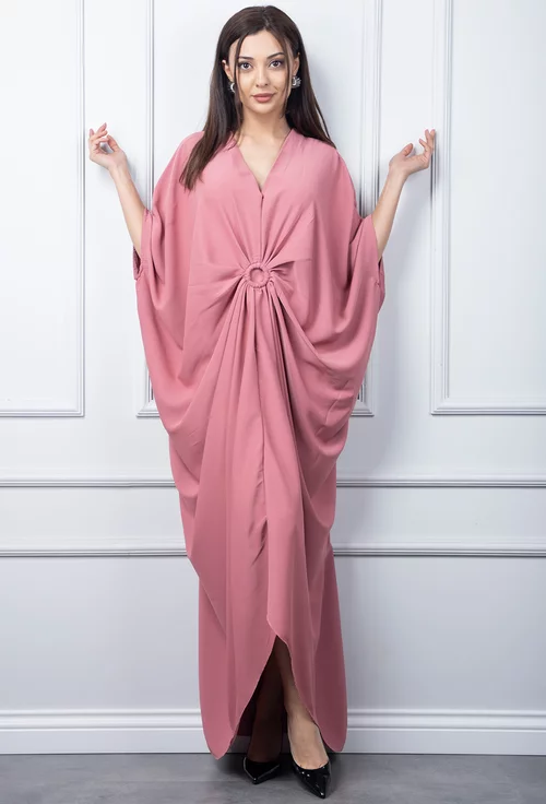 Rochie deosebita roz pudra