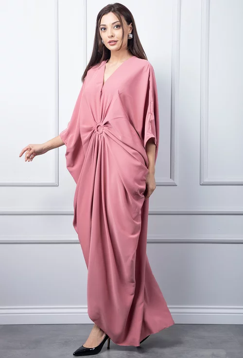Rochie deosebita roz pudra