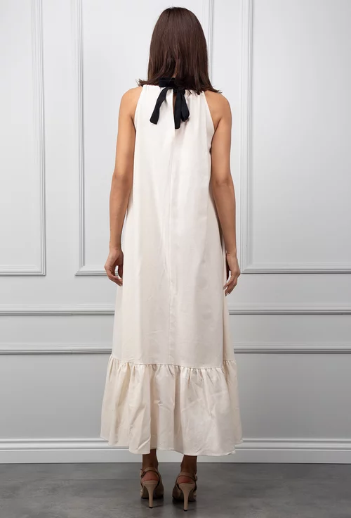 Rochie lunga bej