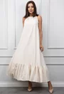 Rochie lunga bej
