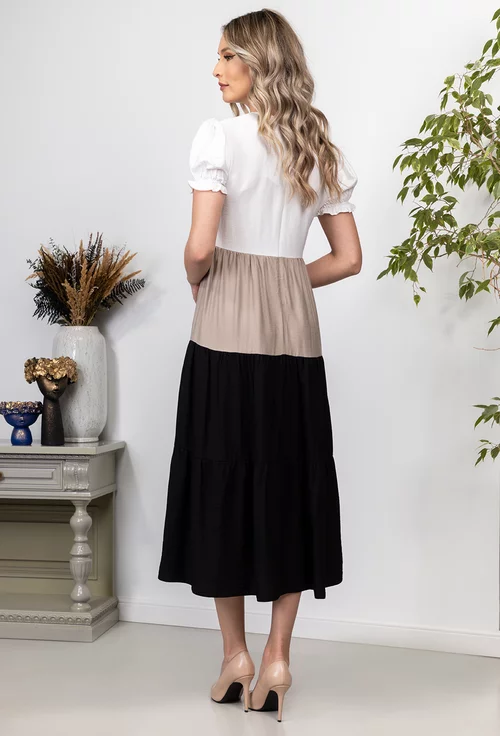 Rochie multicolora