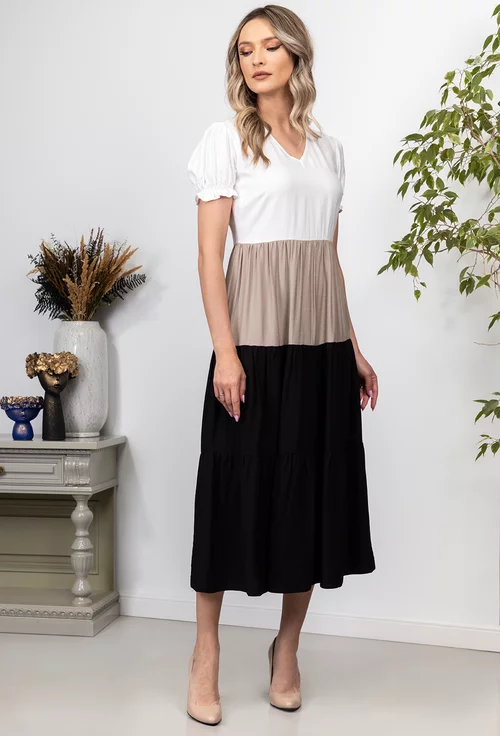 Rochie multicolora