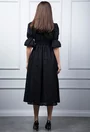 Rochie neagra cu decolteu in V