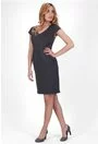 Rochie office gri Paola