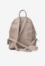 Rucsac dama bej confectionat din piele naturala