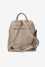 Rucsac dama bej roze din piele naturala