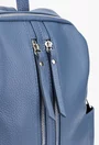 Rucsac dama bleu din piele naturala