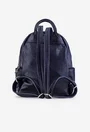 Rucsac dama bleumarin din piele naturala