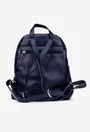 Rucsac dama bleumarin din piele texturata