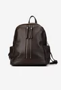 Rucsac dama din piele texturata maro