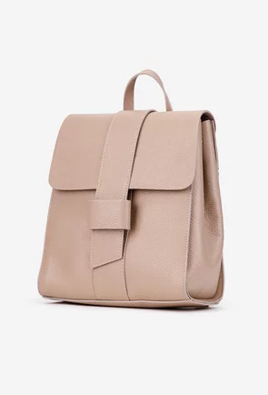 Rucsac dama elegant stil geanta din piele roz pudra