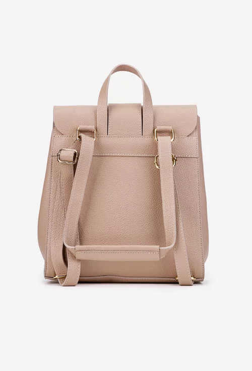 Rucsac dama elegant stil geanta din piele roz pudra