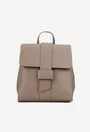 Rucsac dama elegant stil geanta din piele taupe
