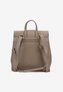 Rucsac dama elegant stil geanta din piele taupe